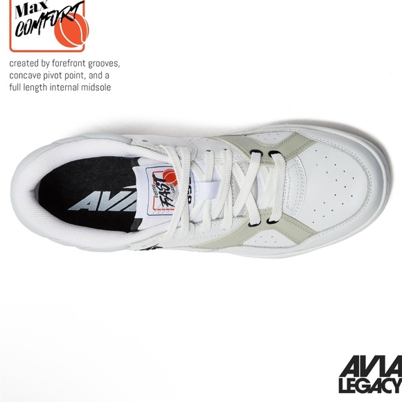 Avia Classic White Sneakers - Picture 4 of 7